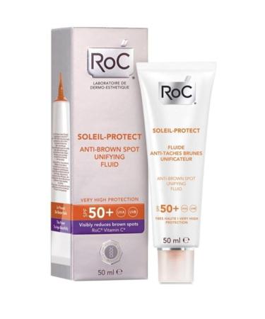 Roc Soleil Protect Anti Brown Fluid Spf 50 Anti Brown Stain 50 ml