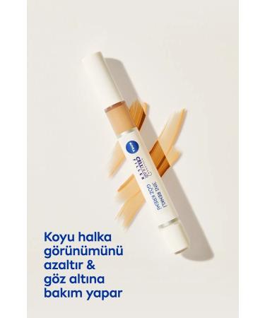 NIVEA Hyaluron Cellular Filler 3 in 1 Colored Medium Tone Eye Care Cream 4 ml Under Eye Concealer - Buy Online on GoSupps.com
