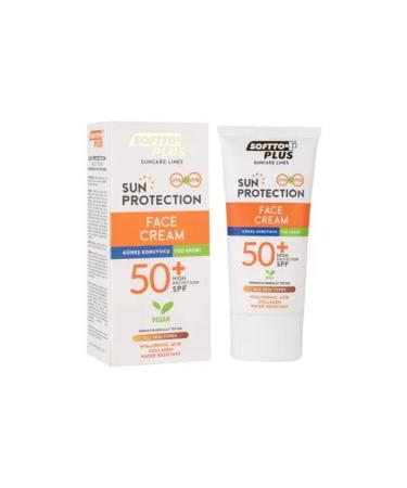 Softto Plus Sunscreen Face Cream 50+SPF 75ml
