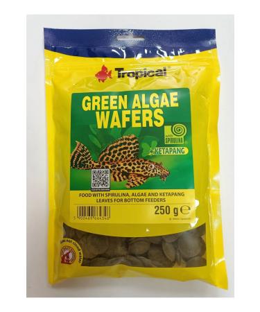 Tropical Green Algae Wafers Aquarium Fish Food 250 gr (ORIGINAL PACKAGE)