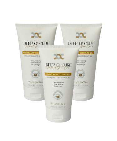 DEEP O' CURE Firming Anti-cellulite Gel 3x150 ml
