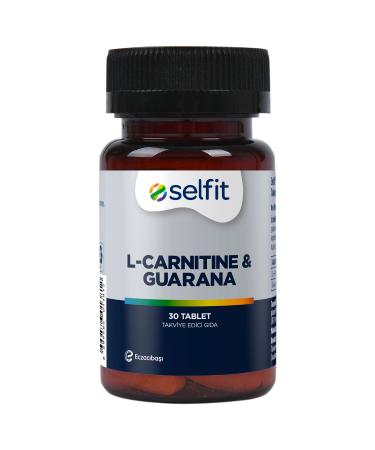 Selfit L-Carnitine & Guarana 30 Tablets - Buy Online on GoSupps.com