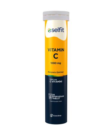 Selfit Vitamin C 1000 Mg 20 Effervescent Tablets - Buy Online on GoSupps.com