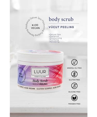 LUUR COSMETICS & MORE Body Peeling Moisturizing Purifying Regenerating 250 ml - Buy Online on GoSupps.com
