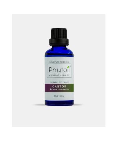 phytoil Organic Castor Oil - Castor 50 ml - Buy Online on GoSupps.com