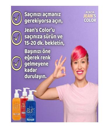 jeans color Ammonia Free Blue + Crazy Blue + Blue Dream Color Hair Dye Set 250 ML - Buy Online on GoSupps.com