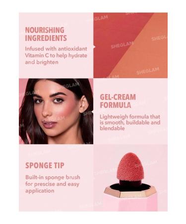 SHEGLAM COLOR BLOOM LIQUID BLUSH MATTE FINISH LOVE CAKE 5.2ML - Buy Online on GoSupps.com