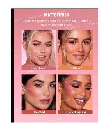 SHEGLAM Color Bloom Shimmer & Matte Collection set - Buy Online on GoSupps.com