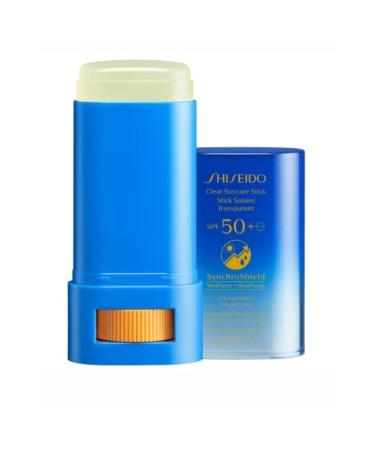 Shiseido Clear Suncare Stick SPF50+ - Buy Online on GoSupps.com