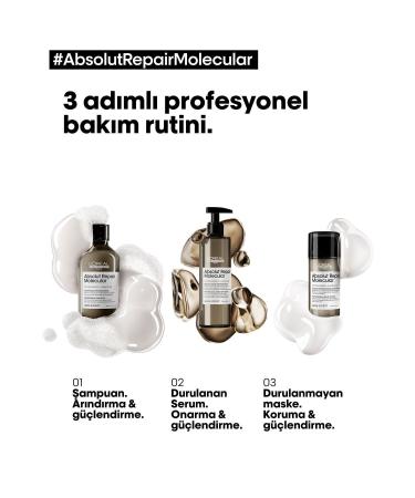 L'oreal Professionnel Serie Expert Absolut Repair Molecular Leave-in Conditioner for All Damaged Hair - Buy Online on GoSupps.com