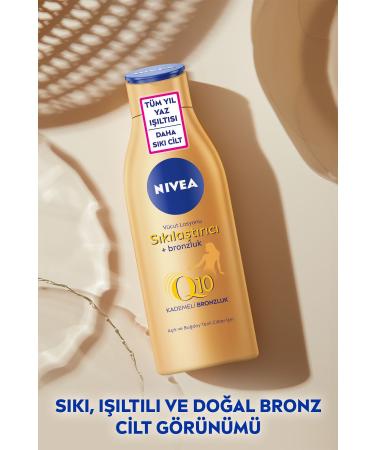 NIVEA 10 Days Q10 Firming and Gradual Tanning Body Lotion 2 X 200 Ml - Buy Online on GoSupps.com