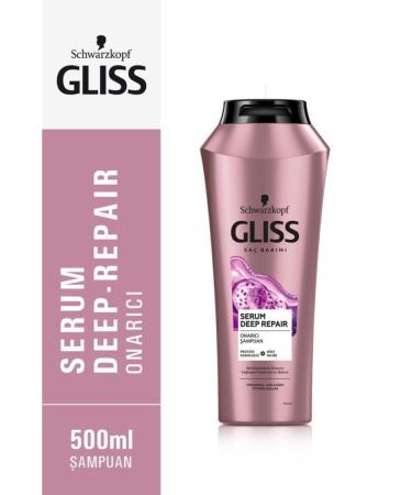 Gliss Serum Deep Repair Repairing Shampoo - With Protein Complex and Indian Fig 500 ml