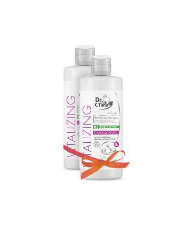 Farmasi 2 Pieces Dr.c.tuna Vitalizing Garlic Shampoo 225 Ml