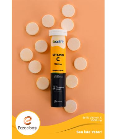 Selfit Vitamin C 1000 Mg 20 Effervescent Tablets - Buy Online on GoSupps.com