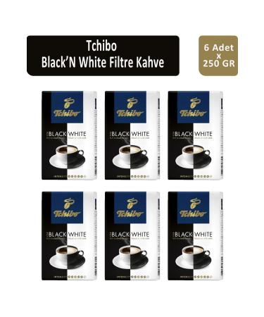Tchibo Black'N White Filter Coffee 250 gr x 6 Pieces