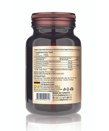 Validus SOD. Superoxide Dismutase 237 mg 30 Capsules (Vcaps Plus) - Buy Online on GoSupps.com