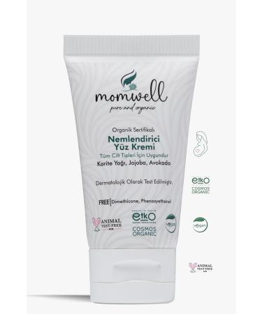 Momwell Organic Moisturizing Face Cream 50ml