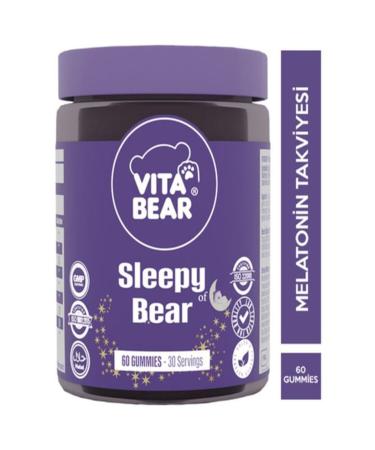 Vita Bear Sleepy Bear Sleep Regulator Vitamin 60 Gummies