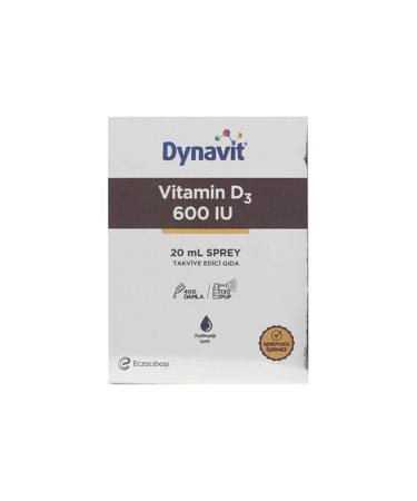Dynavit Vitamin D3 600 Iu Spray 20 ml