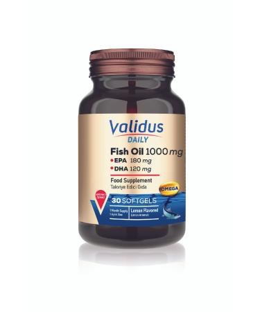 Validus Daily Omega 3 1000 mg 30 Softgel