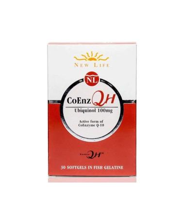 New Life Coenz Qh 100 Mg 30 Capsules
