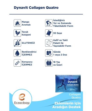 Dynavit Collagen Quatro 30 Sachet - Buy Online on GoSupps.com