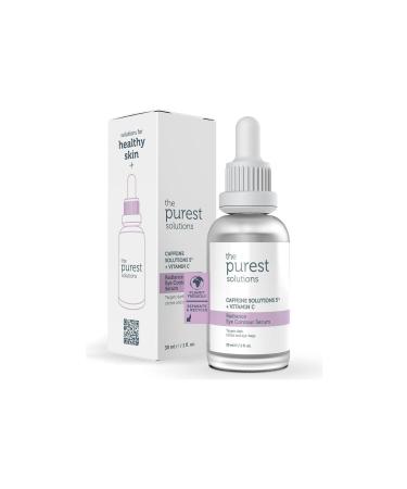 The Purest Solutions Anti-Puffiness and Dark Circle Brightening Caffeine Under Eye Serum (30 ml)