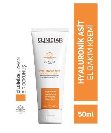 Cliniclab Luxury Hyaluronic Acid Hand Cream 50 ml - (Tube)