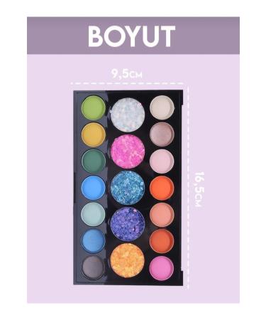 MUJGAN Festival 19 eyeshadow palette