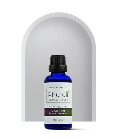phytoil Organic Castor Oil - Castor 50 ml - Buy Online on GoSupps.com