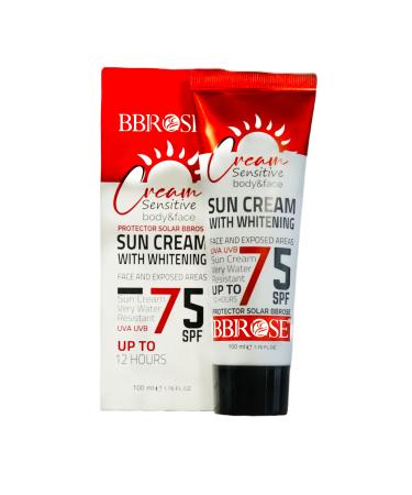 BBROSE Whitening Water-resistant Sun Cream Bbrose SPF 75 SPF 60 Hand Body Sun Cream for all skin types - Buy Online on GoSupps.com