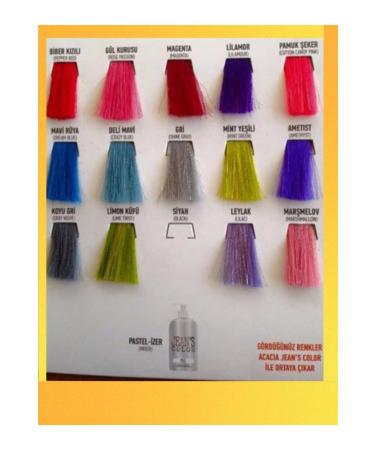 jeans color Ammonia-Free Colored Hair Dye Violet Unfading Flower 250ml. Odorless Water-Based Amaranth Hair Dye - Buy Online on GoSupps.com