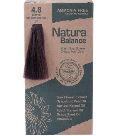 NATURABALANCE Natura Balance 4.8 Bitter Organic Cream Hair Dye