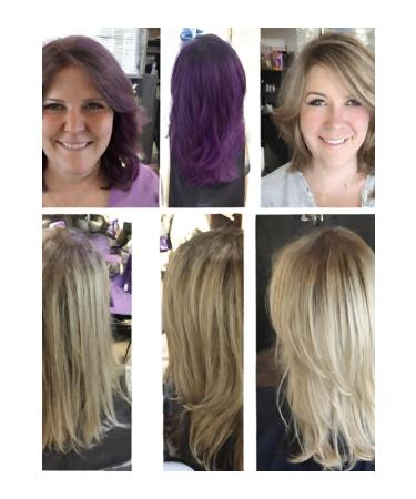 jeans color Ammonia Free Amethyst Colored Hair Dye 250 Ml x2 Pieces Odorless Water Based Amethyst Hair Dye - Buy Online on GoSupps.com