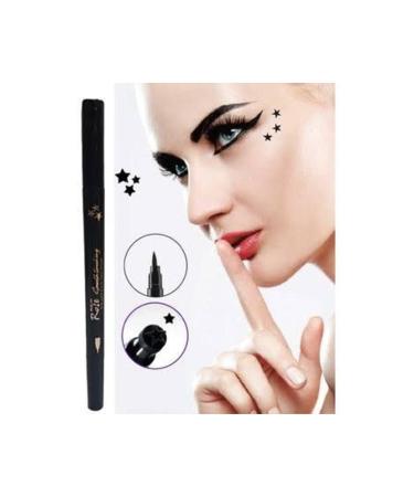 Rosess Rose Double Sided Star Patterned Pencil Eyeliner