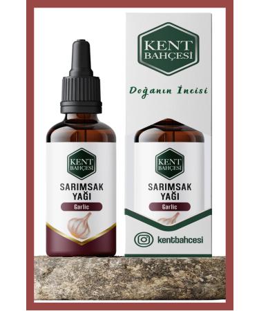 KENT GARDEN Garlic Oil 100 ml 0 Pure Natural and Additive-Free Garlic Carrier Oil