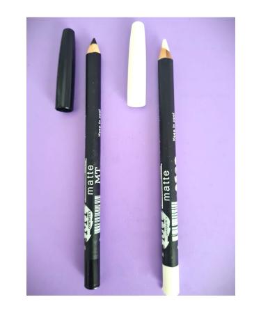 MT Black + White Eyeliner Waterproof