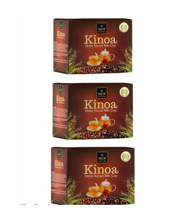 Mew Form Life Quinoa Detox 40 Filter Bags (3 Pack)