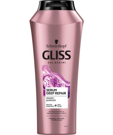 Gliss Serum Deep Repair Repairing Shampoo 500 ml X 2 Pieces - Buy Online on GoSupps.com
