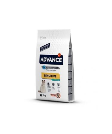 Advance Cat Sterilized Salmon Sensitive 10kg Sterilized Cat Food