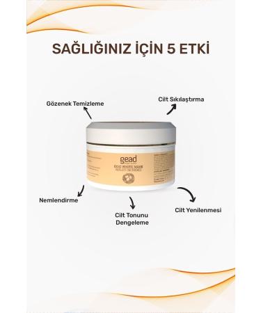 Gead Egg White Mask- Pore Tightening Egg White Mask- 100 Gr - Buy Online on GoSupps.com