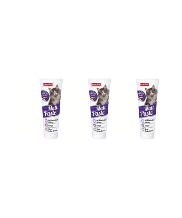 Beaphar Duo Active Malt Anti-Hairball Cat Paste 100 Gr X 3 Pieces