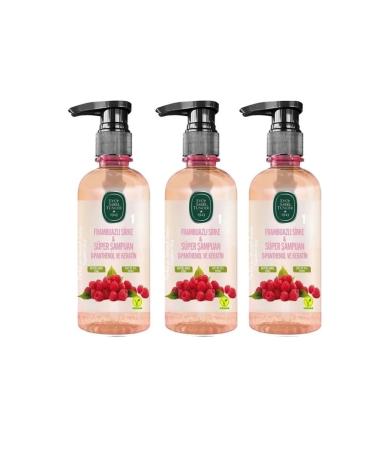 Ey p Sabri Tuncer Raspberry Vinegar Super Shampoo 100 Ml X 3 Pieces - Raspberry Vinegar Super Shampoo 100ml x 3 Pieces