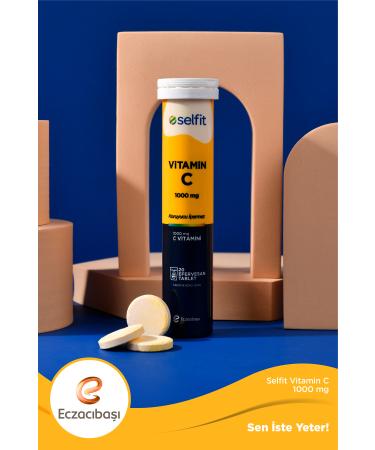 Selfit Vitamin C 1000 Mg 20 Effervescent Tablets - Buy Online on GoSupps.com