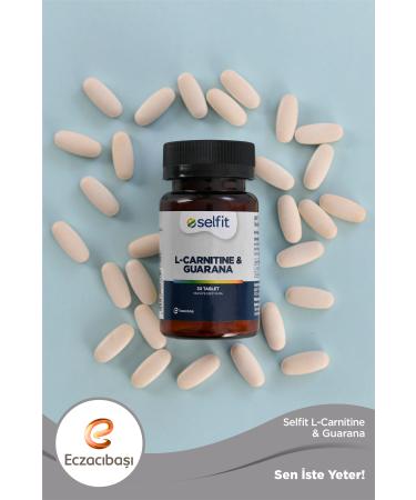 Selfit L-Carnitine & Guarana 30 Tablets - Buy Online on GoSupps.com