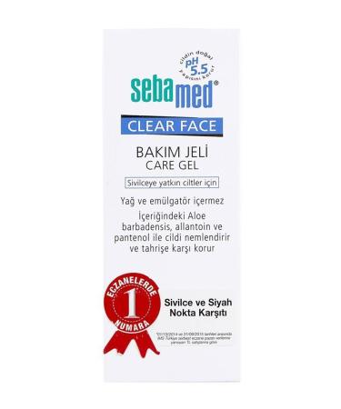 Sebamed Clear Face Care Gel 50ml - Buy Online on GoSupps.com