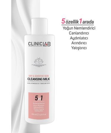 Cliniclab Dry and Sensitive Skin Cleansing Milk 200 ml - Buy Online on GoSupps.com