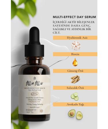 All in All is Multi-effect Hyaluronic Acid Cucumber Extract Revitalizing and Plumping Day Serum 30 Ml - Buy Online on GoSupps.com