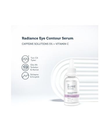 The Purest Solutions Anti-Puffiness and Dark Circle Brightening Caffeine Under Eye Serum (30 ml) - Buy Online on GoSupps.com