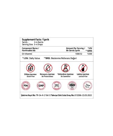 Validus Vitamin D3 Drops 10 ml - Buy Online on GoSupps.com